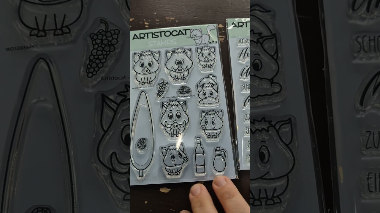 Zwei neue Stempelsets von Artistocat Stamps