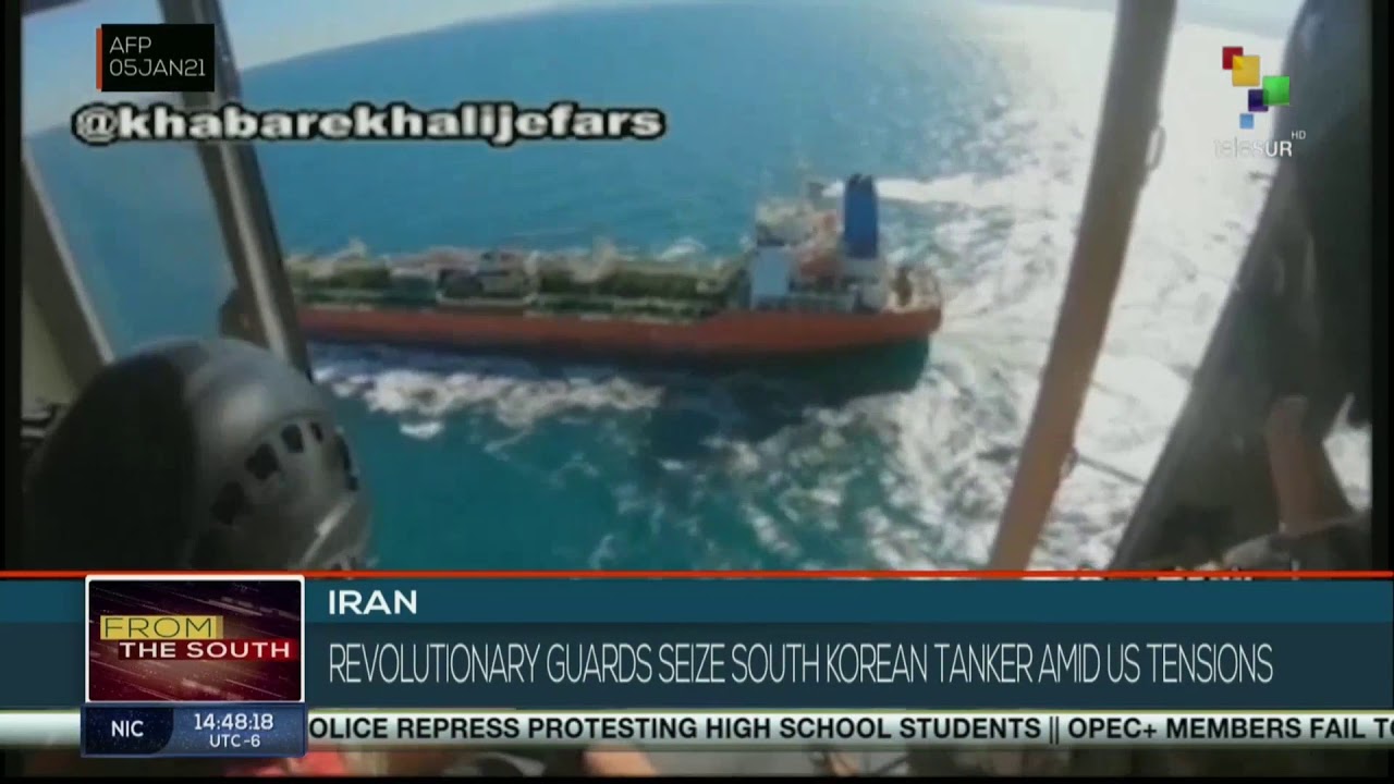Iran seizes South Korean tanker amid U.S. tensions