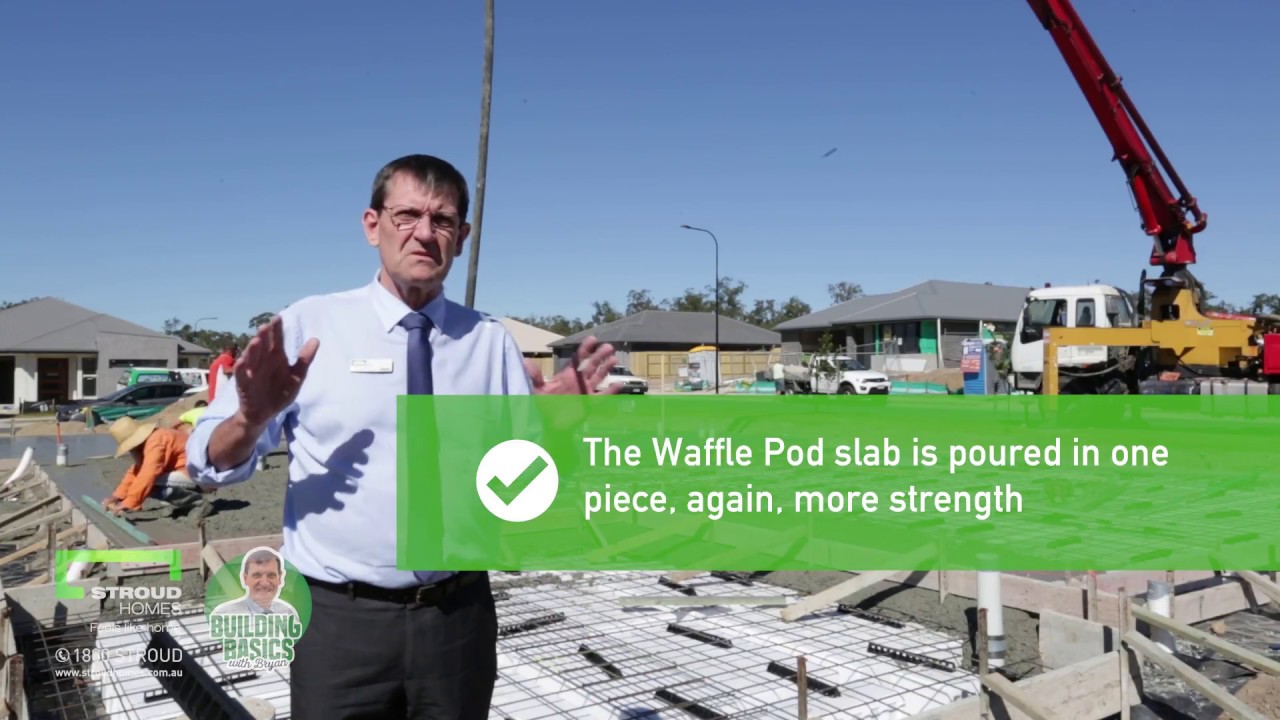 Waffle Pod Slabs Explained | Building Basics with Bryan | Stroud Homes Brisbane South