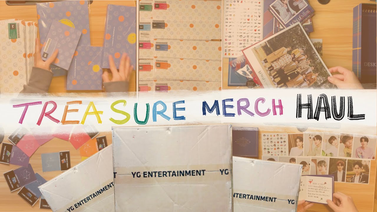 UNBOXING Treasure 트레저 💎 My Treasure Merch Haul💎 Lots of photocards ~(^-^~) | TREASURE BLOG 20