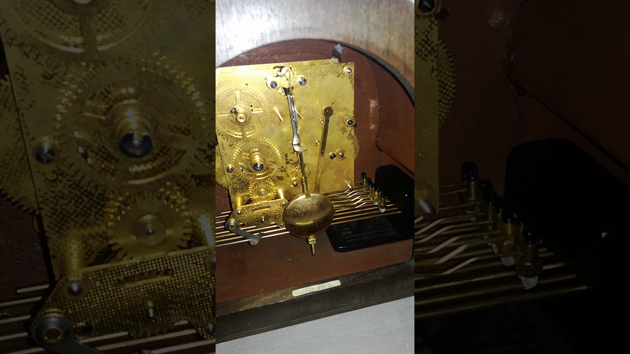 Junghans mantle clock Westminster/Whittington chime