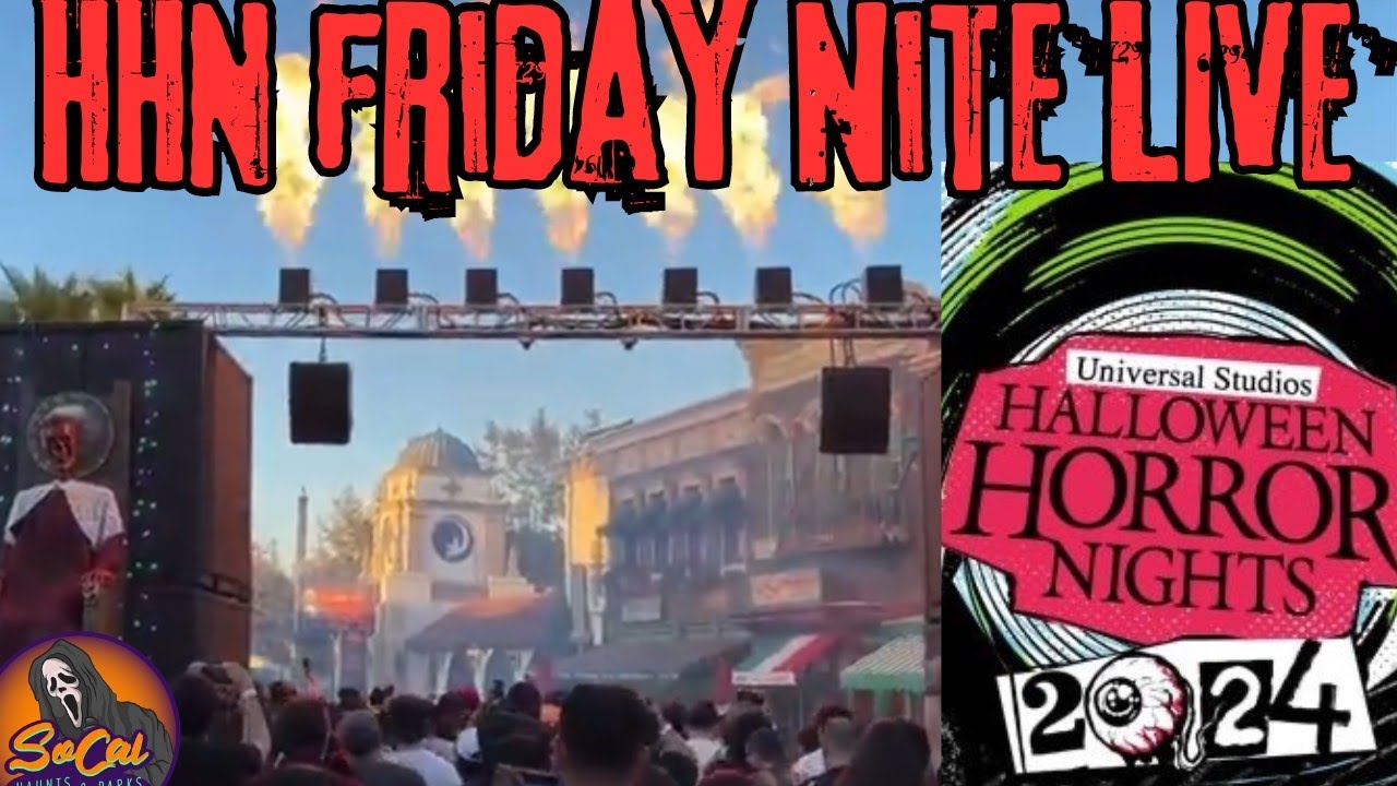Friday Nite HHN Holloween Horror Nights Hollywood