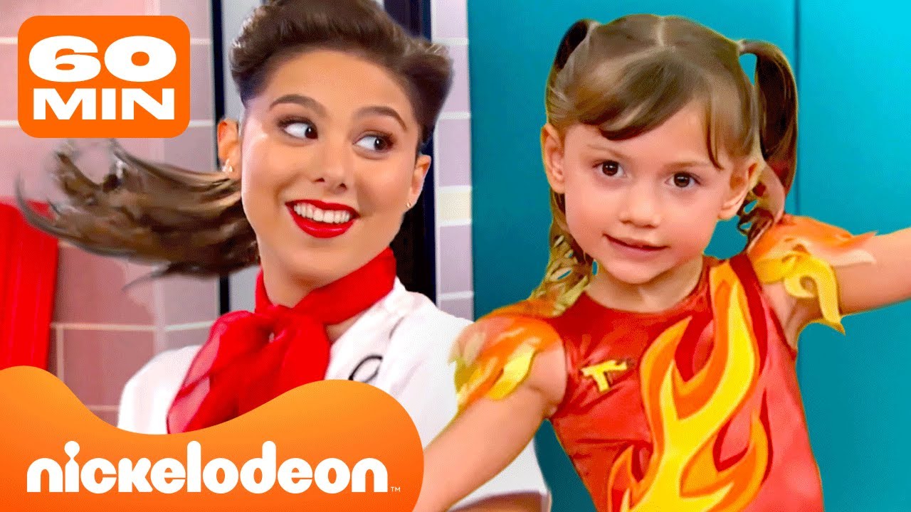 Грозная семейка | 1 ЧАС лучших маскировок Сандерменов 🦸 | Nickelodeon Cyrillic