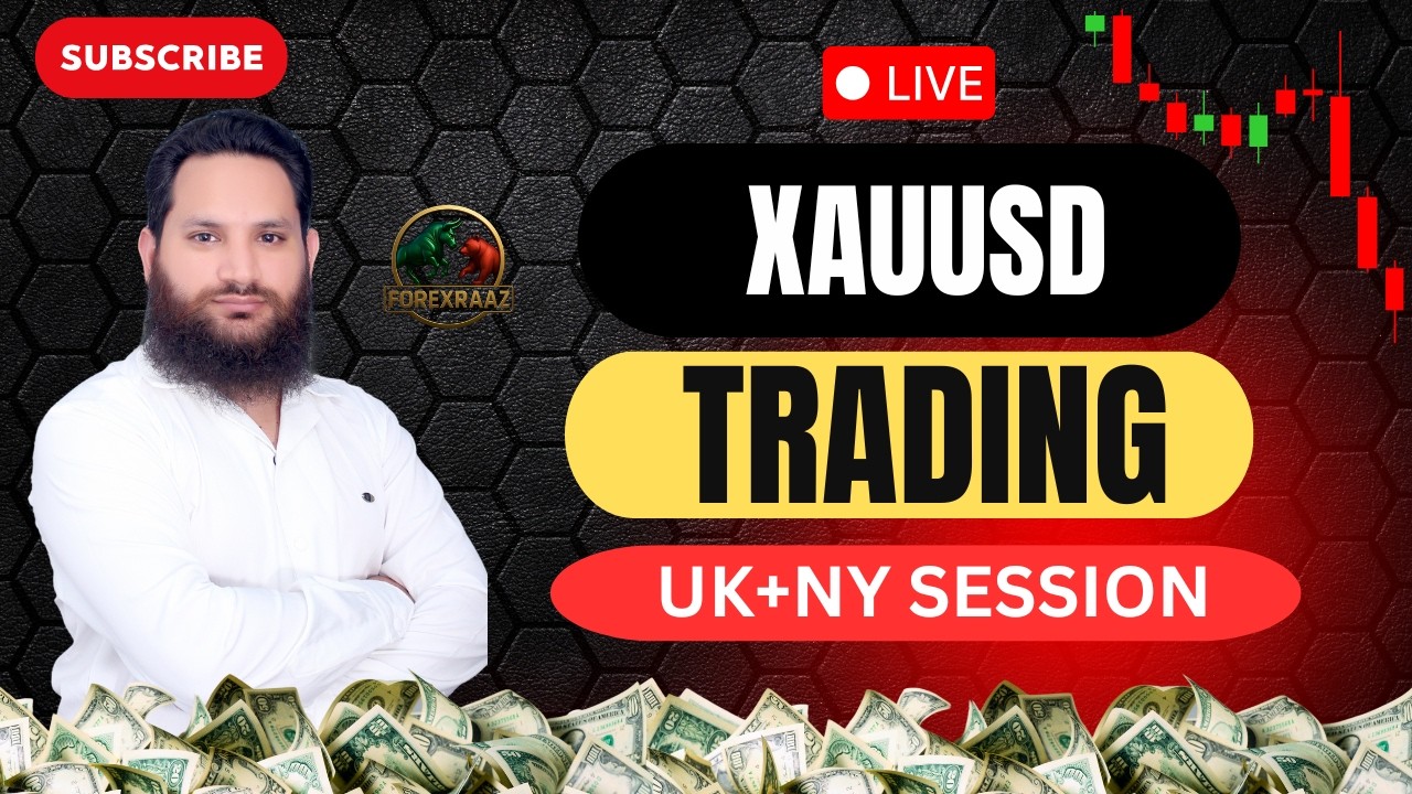 Gold Live Trading Session # 166| XAUUSD Trading Live Stream | FOREX RAAZ