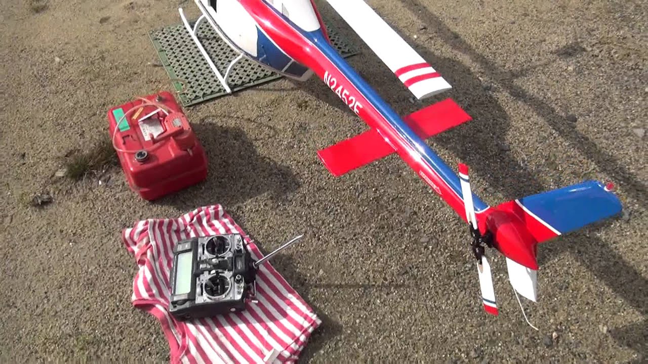 TSK　32cc　ガソリンエンジン・ヘリ　《パート2》