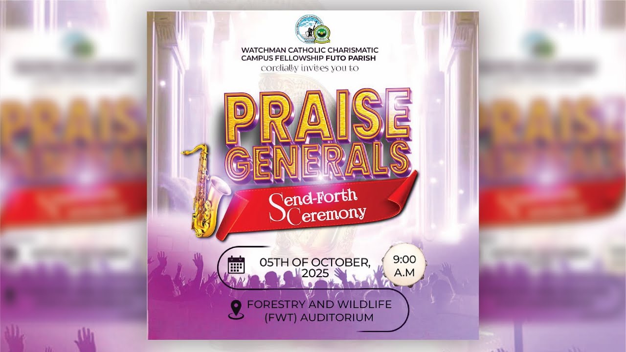 Judah Generation Sendforth - Watchman FUTO