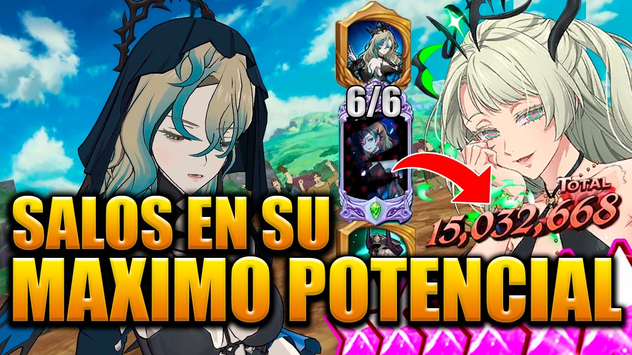 Probando a Salos en su Maximo Potencial en Pvp Elite / The Seven Deadly Sins: Grand Cross
