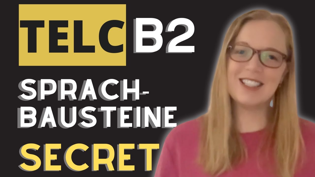 TELC B2 Online Kurs: Thema - Sprachbausteine / 2025 Version
