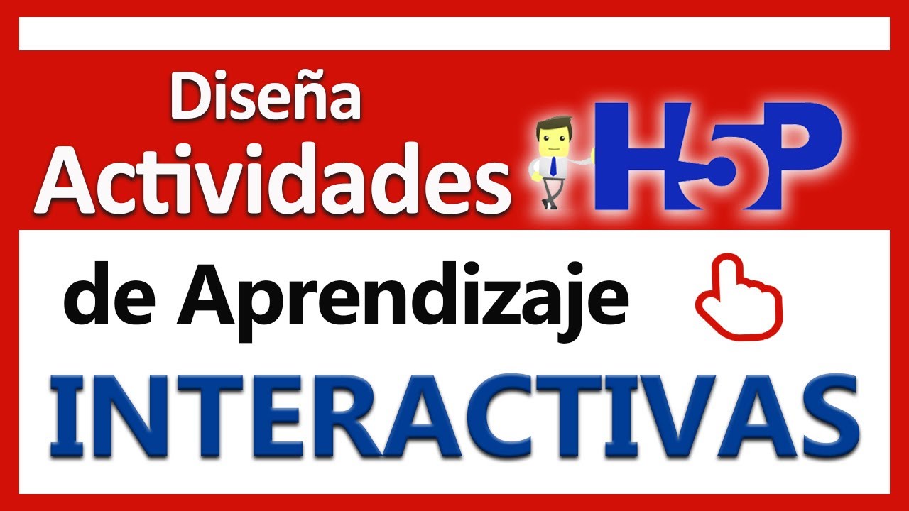 🔺Crea ACTIVIDADES educativas 🔴INTERACTIVAS con H5P