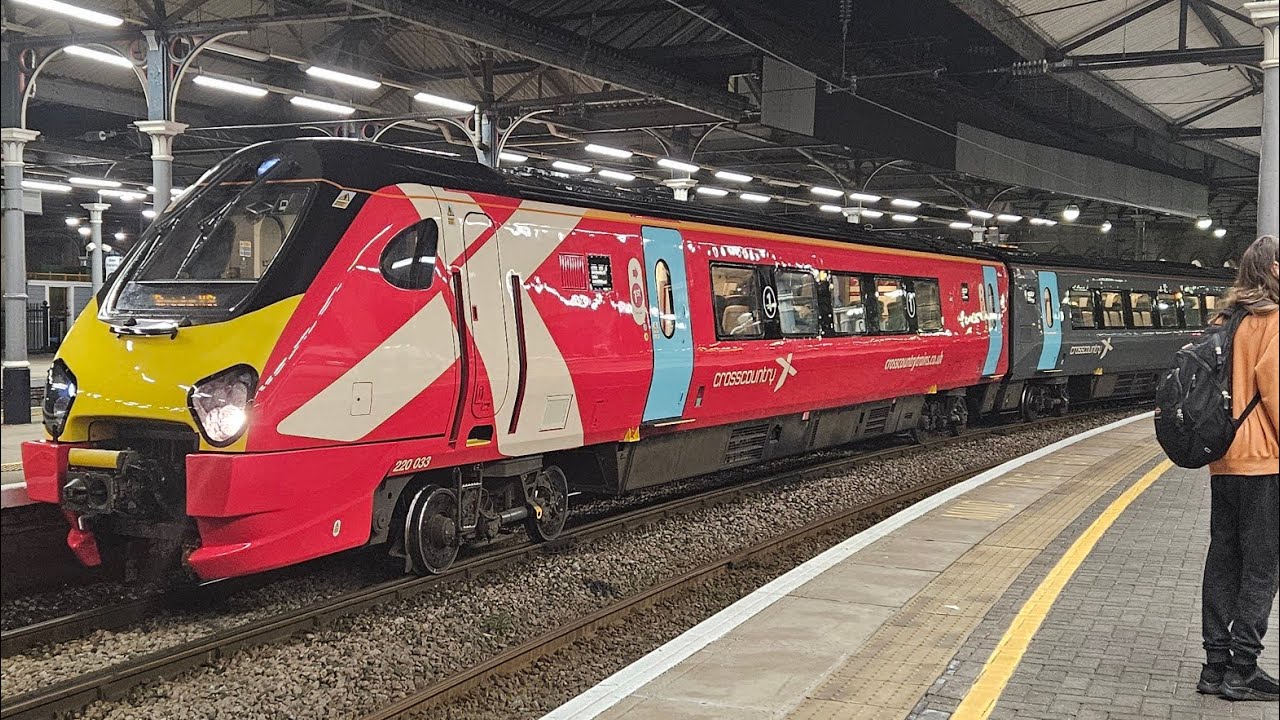 XC voyager with new livery at Newcastle 24th February 2026
