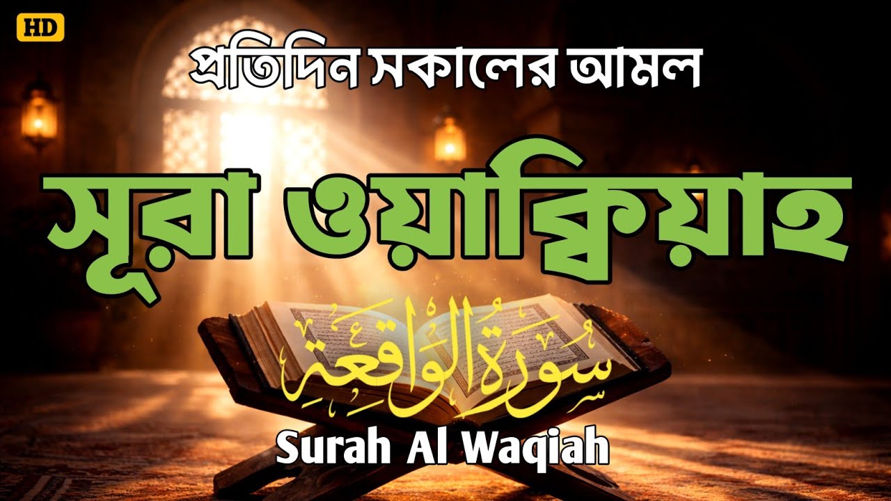 সূরা ওয়াকিয়াহ (الواقعة ) হৃদয় ছুঁয়ে যাওয়া কুরআন তিলাওয়াত | Surah Al-Waqiah BY Zain Abu Kautsar