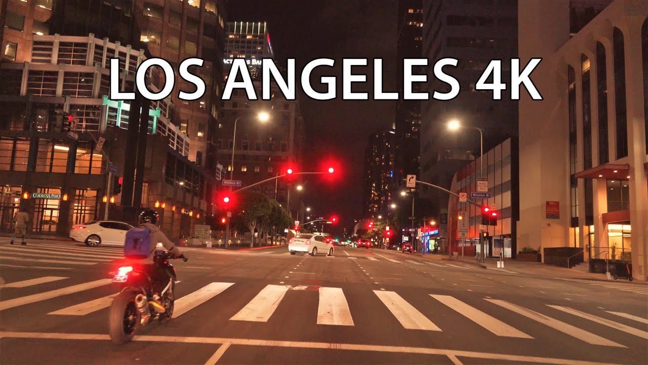 Los Angeles 4K - Night Drive