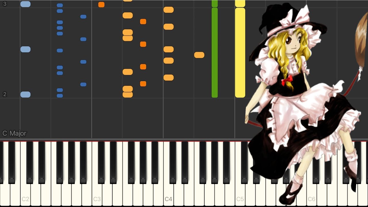 恋色マスタースパーク【MIDI】