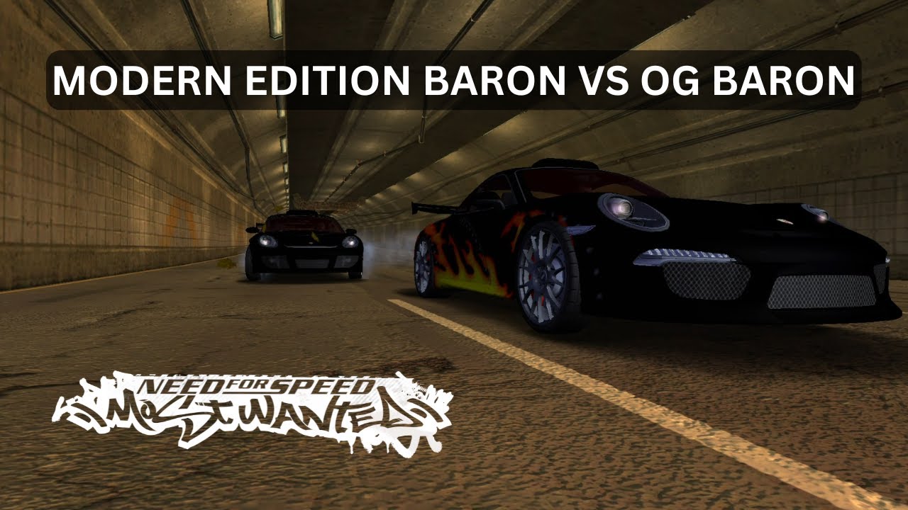 OG BARON vs MODERN EDITION BARON Boss Race I NFS Most Wanted Modern Edition