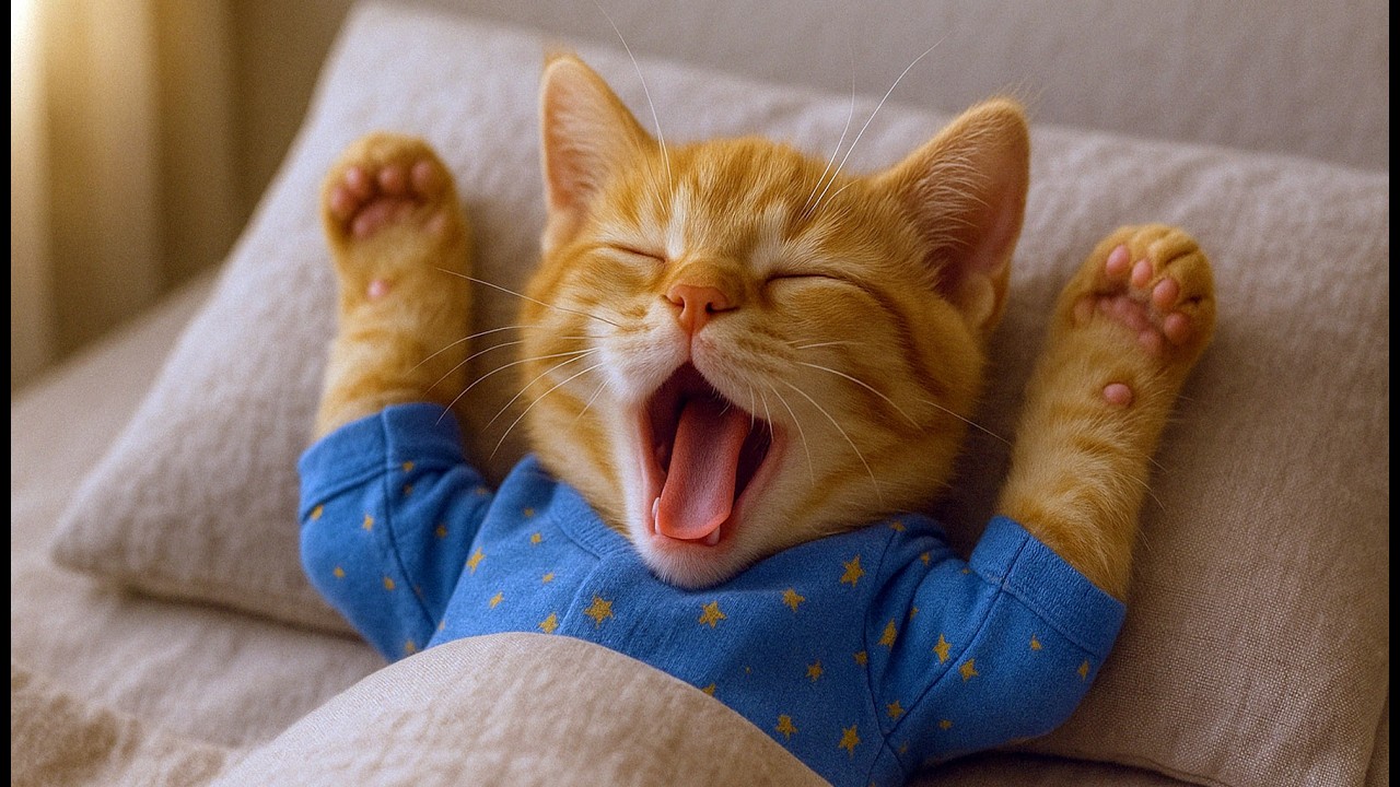 ☀️ Gingy Cat’s Cozy Morning Routine: The Quiet Magic of an Ordinary Morning 🪥🐱
