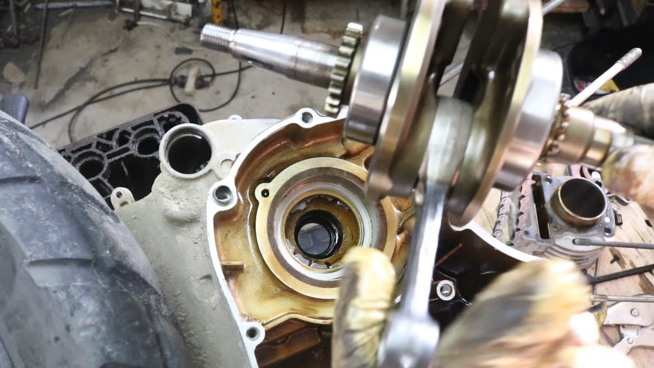como desarmar y armar el motor de la bws Yamaha