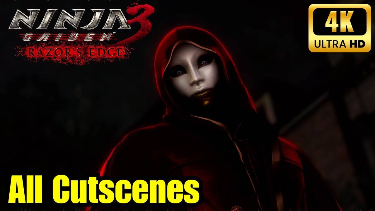 Ninja Gaiden 3: Razor's Edge: All Cutscenes (4K 60FPS)