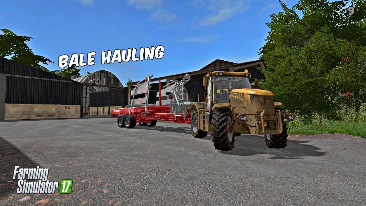 Sandy Bay ep9 Bale hauling #FS17