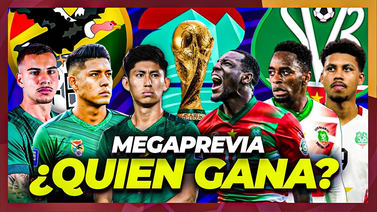 🇧🇴 BOLIVIA VS SURINAM 🇸🇷 MEGAPREVIA REPECHAJE MUNDIAL 2026 (SEMIFINAL)