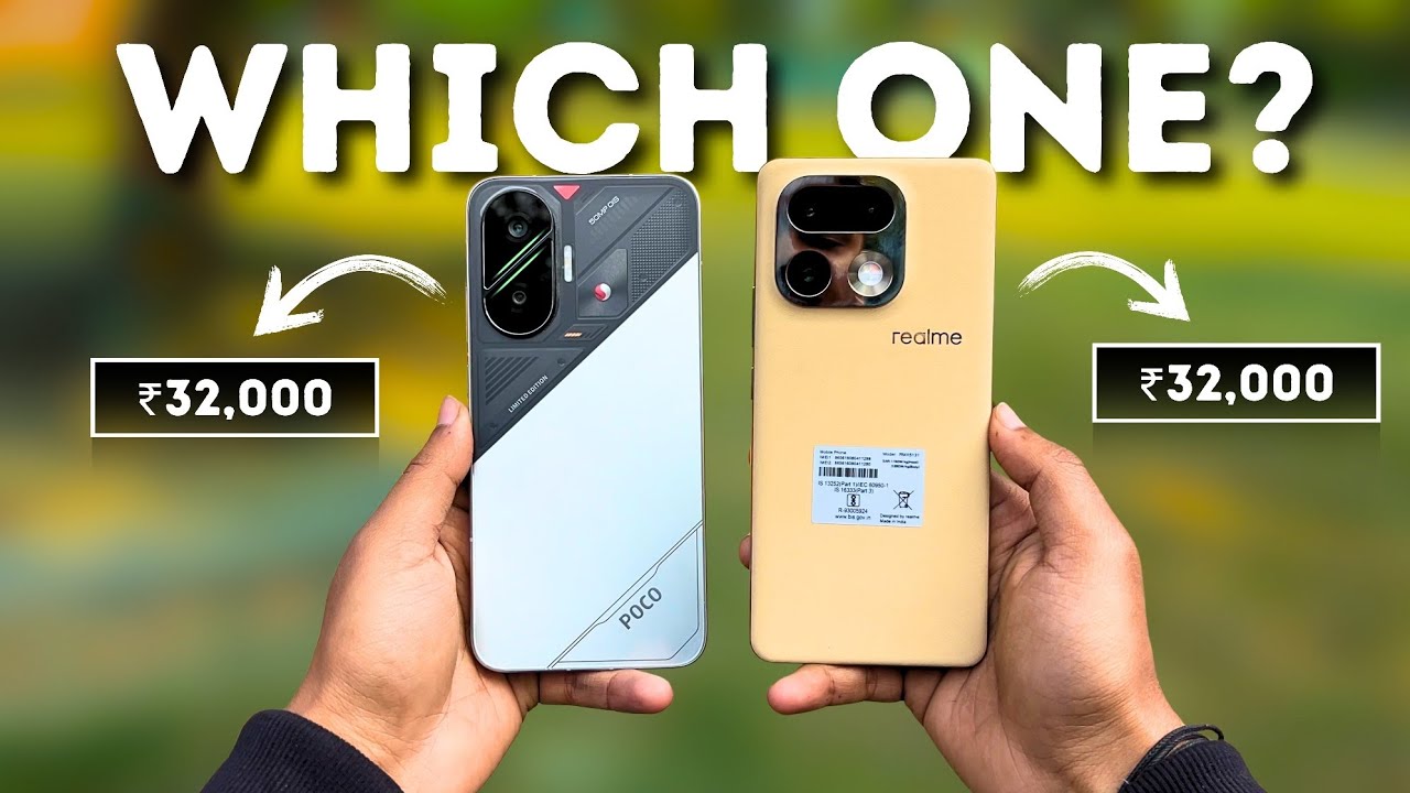 Realme 16 pro plus vs Poco F7 Full Comparison - Camera test performance test and features comparison