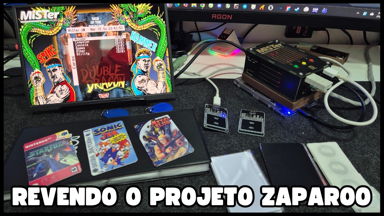 Revendo o projeto Zaparro + Teste dos itens do Unboxing anterior 