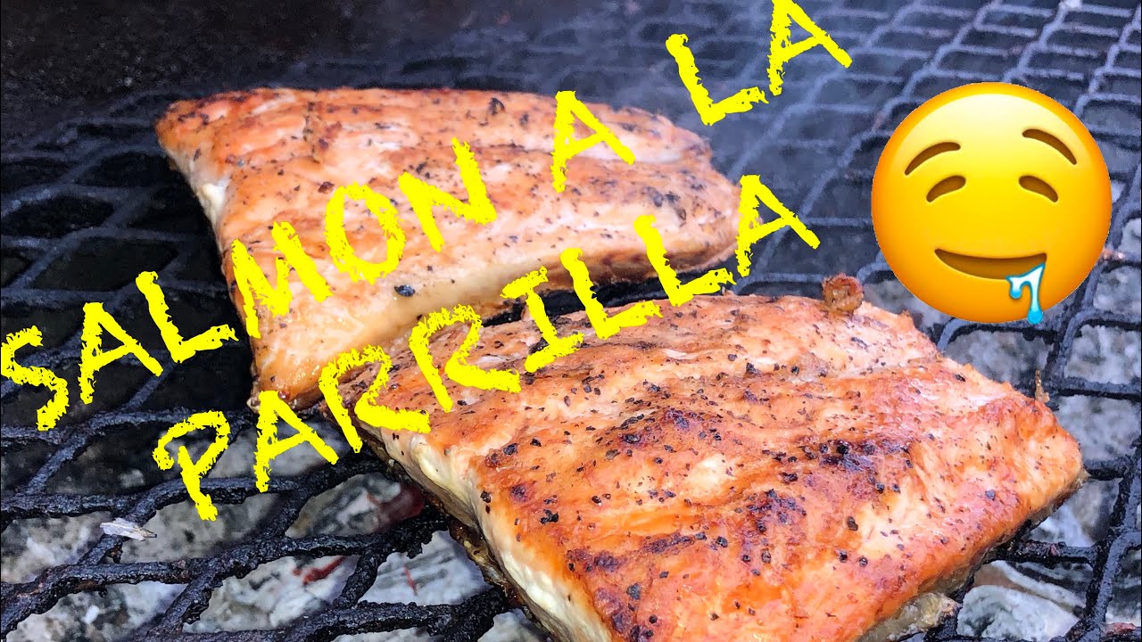 SALMON 🍣 A LA PARRILLA ESTILO LA CAPITAL