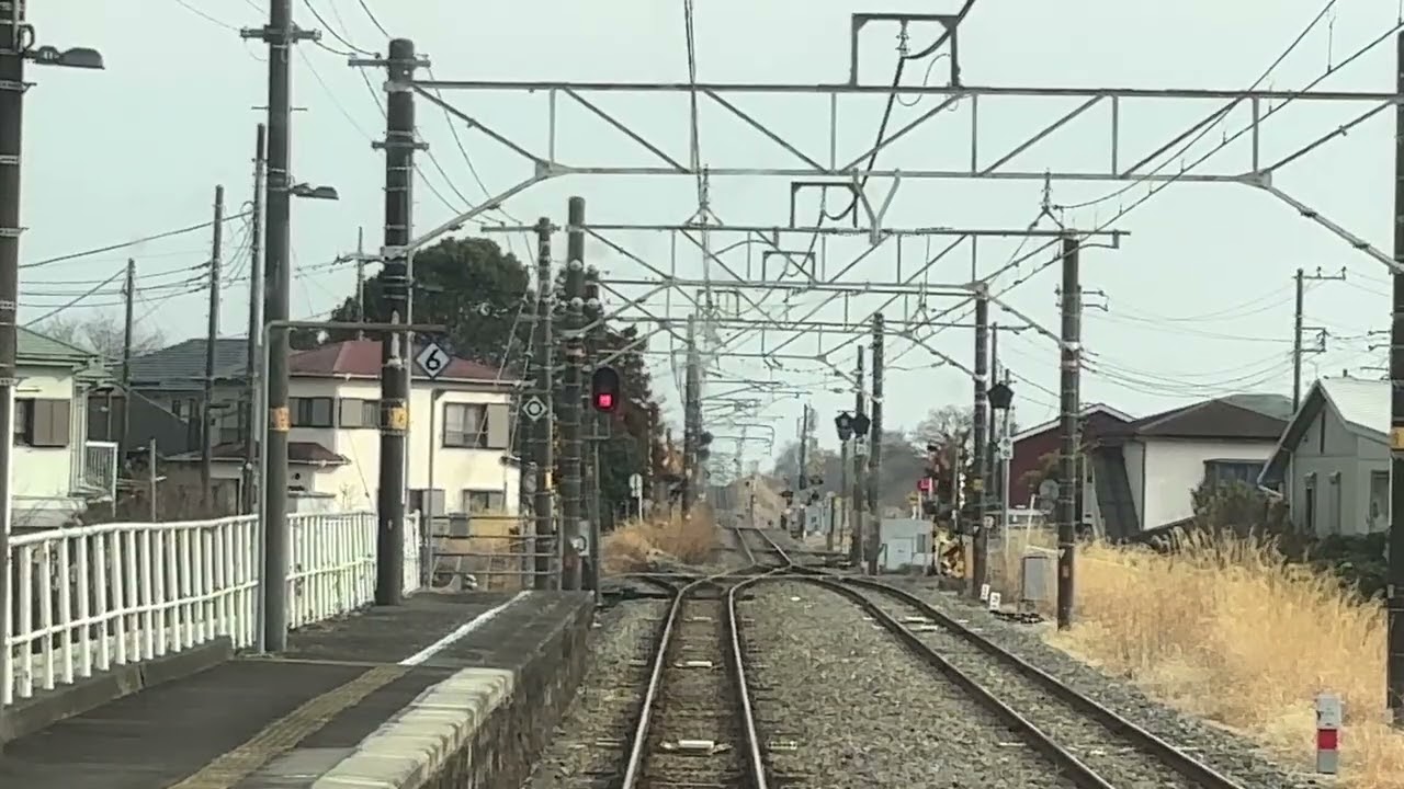 御殿場線松田駅から国府津駅までの前面展望