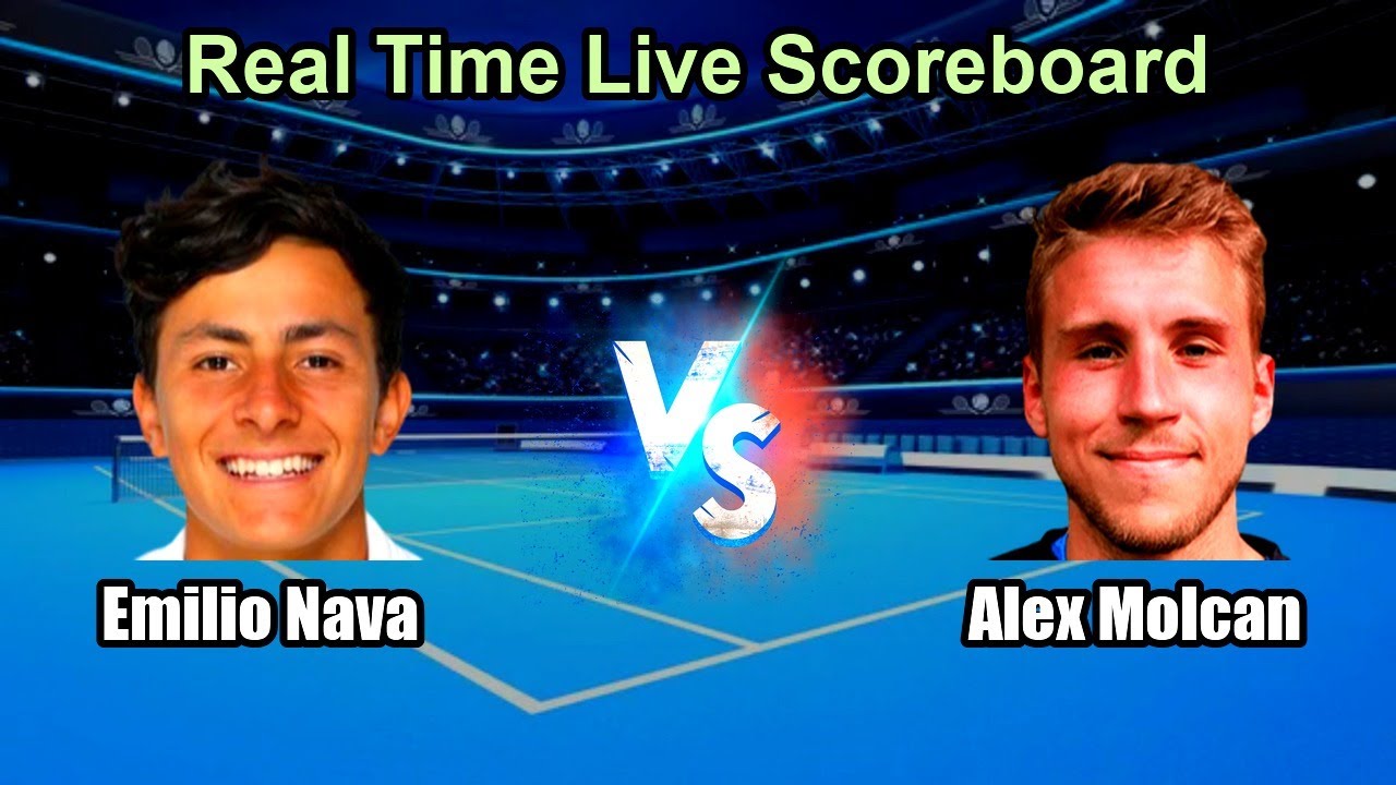 Emilio Nava vs Alex Molcan Live Score - ATP Munich, Germany Men Singles