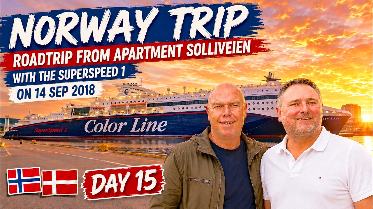 Norway trip  Roadtrip from Apartment Solliveien With The SuperSpeed 1 on 14 Sep 2018 Day 15