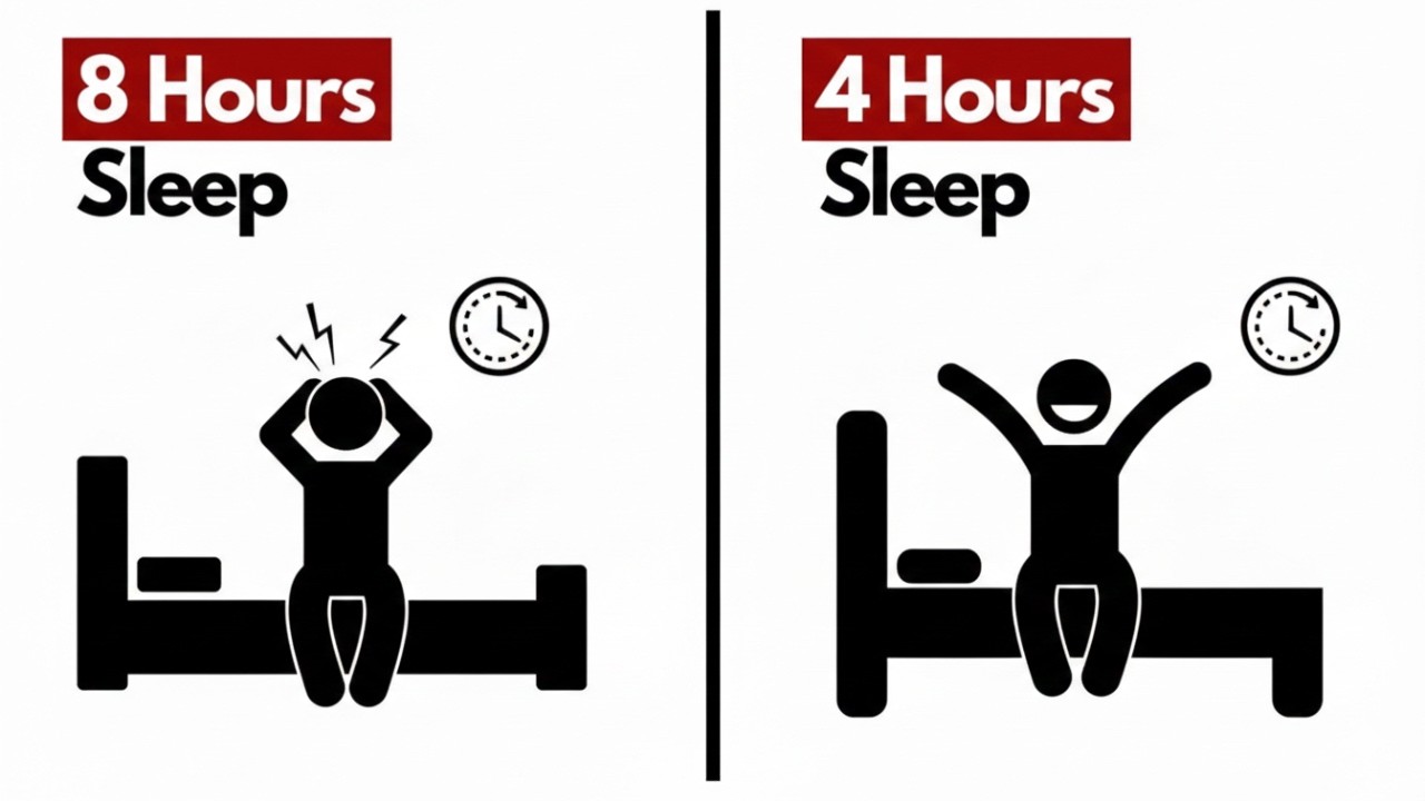 How to Sleep LESS and Still Wake Up Fresh (Psychology Secrets)