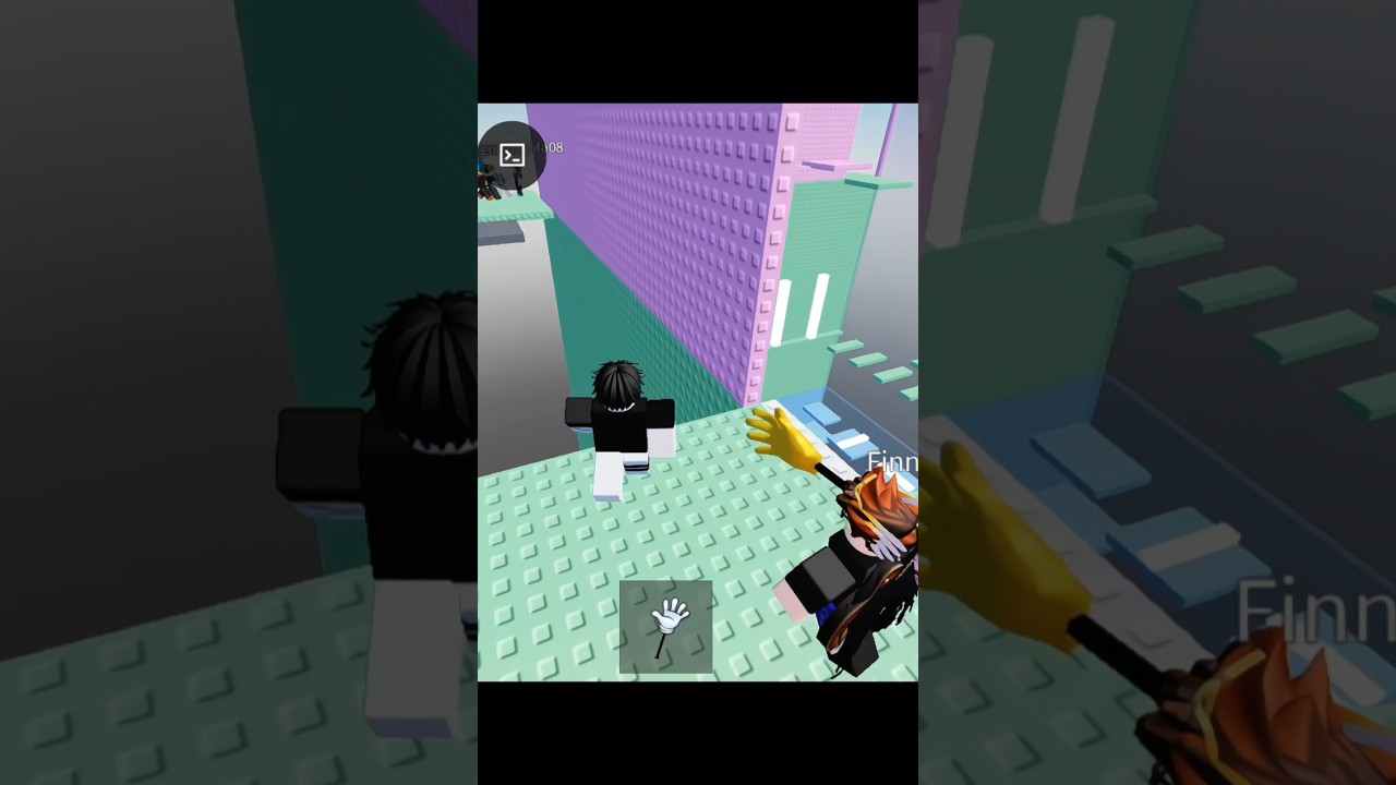 Roblox Slap Tower bro trying to fling me!😂🔥💀#roblox #slaptower2 #wallhop