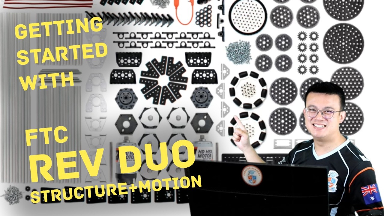 Руководство по стартовому комплекту FTC REV DUO (2026) | Объяснение конструктивных и двигательных...