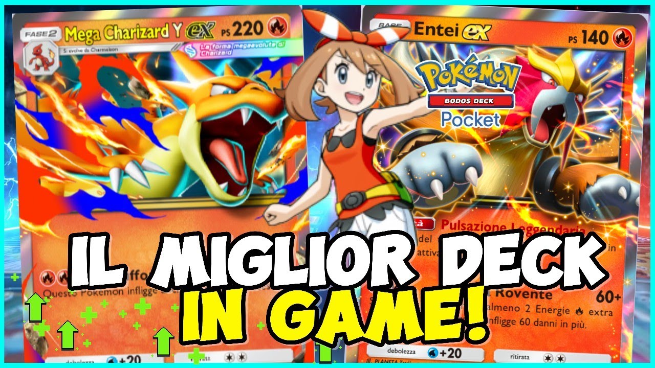 IL MAZZO PIÙ FORTE a PARER MIO su Pokemon TCG Pocket! Deck Mega Charizard EX e Entei