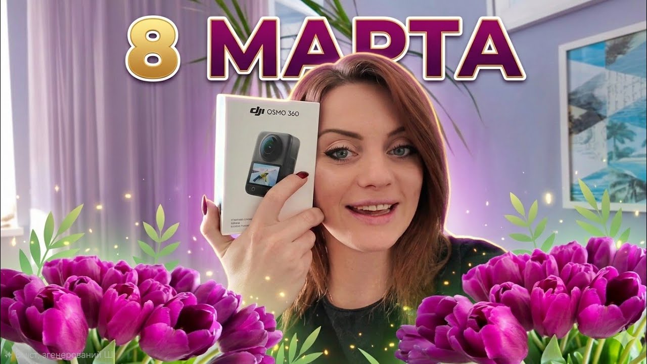 ВЛОГ: 8 МАРТА В 360⁰ (почти) 