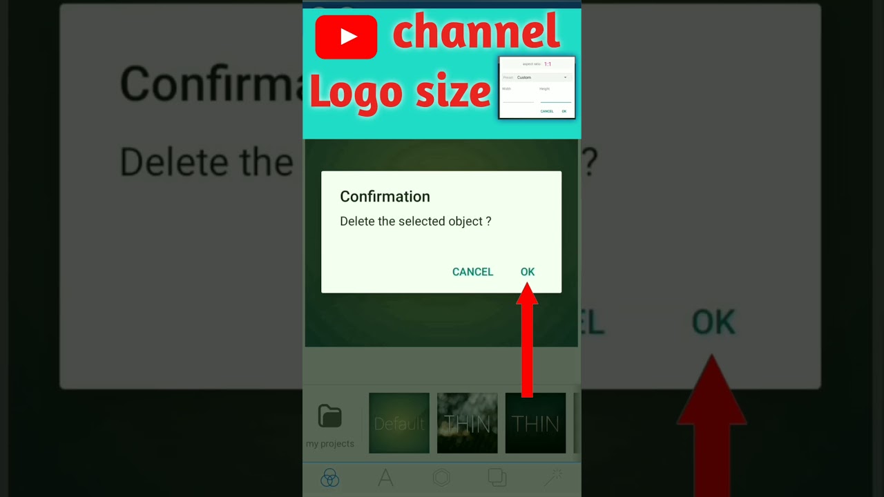 यूट्यूब लोगो साइज़ । youtube logo size । #Short