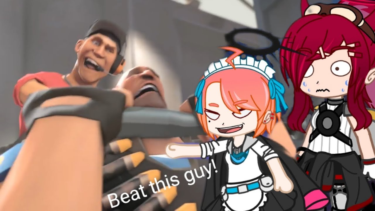 Реакция случайных студентов бакалавриата на «Scout» из «TF2» от Valve (часть 1/10) | Gacha Club