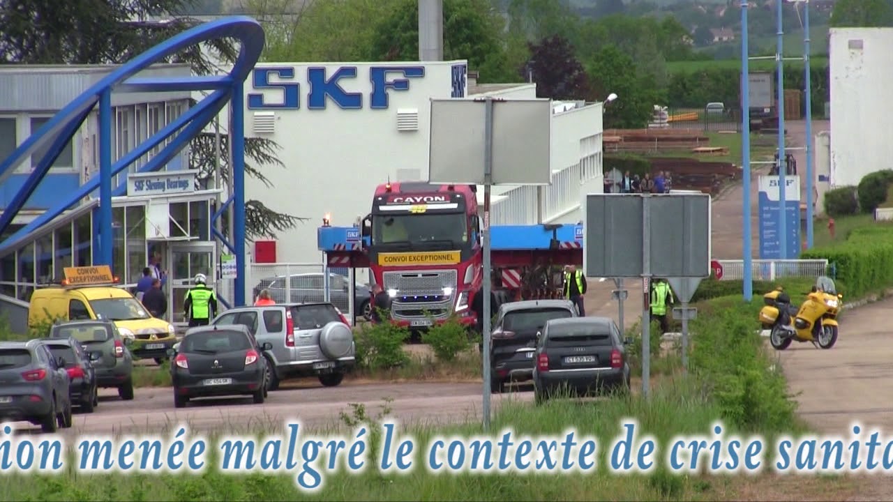 À Avallon, SKF bat un record avec un roulement de 59 tonnes destiné à la Chine.