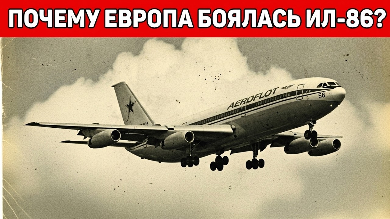 Why Europe Rejected the IL-86 — The Soviet Widebody That Shocked Aviation