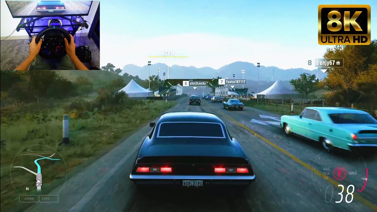 PS5 60 FPS GAMEPLAY FH5_CAMARO SP COUPE 1969 BATTLE MUSCLE CAR