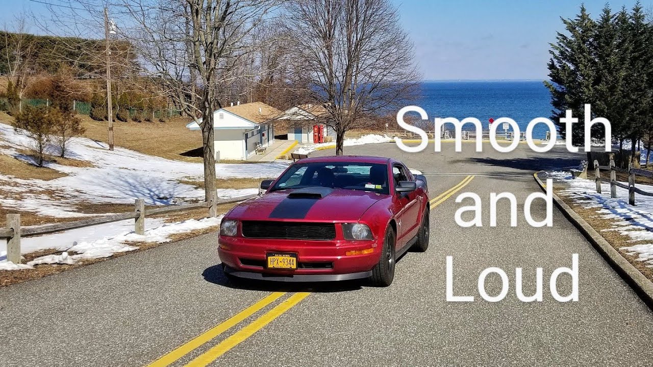 MUSTANG 4.0 V6 High Flow Cats With X Pipe and Muffler Delete (Crazy Loud!!)