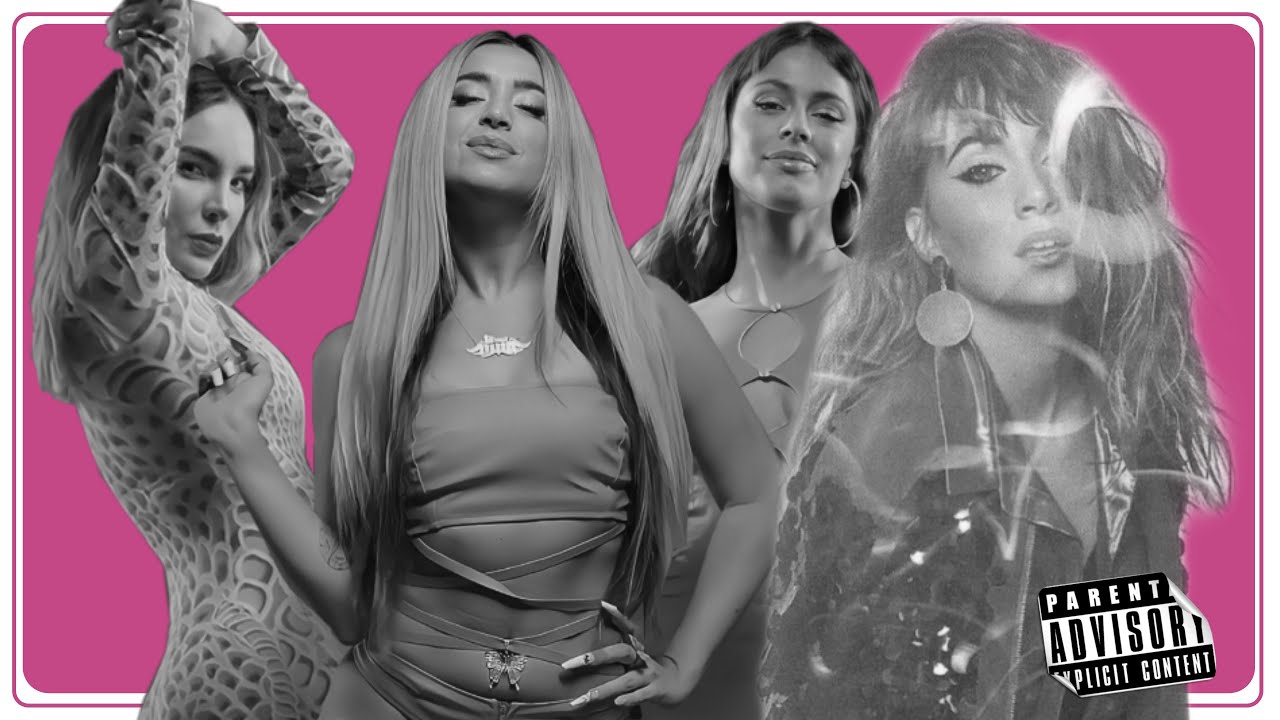 Lola Indigo, TINI, Belinda, Aitana - Niña de la Escuela (Remix) - (Visualiser)