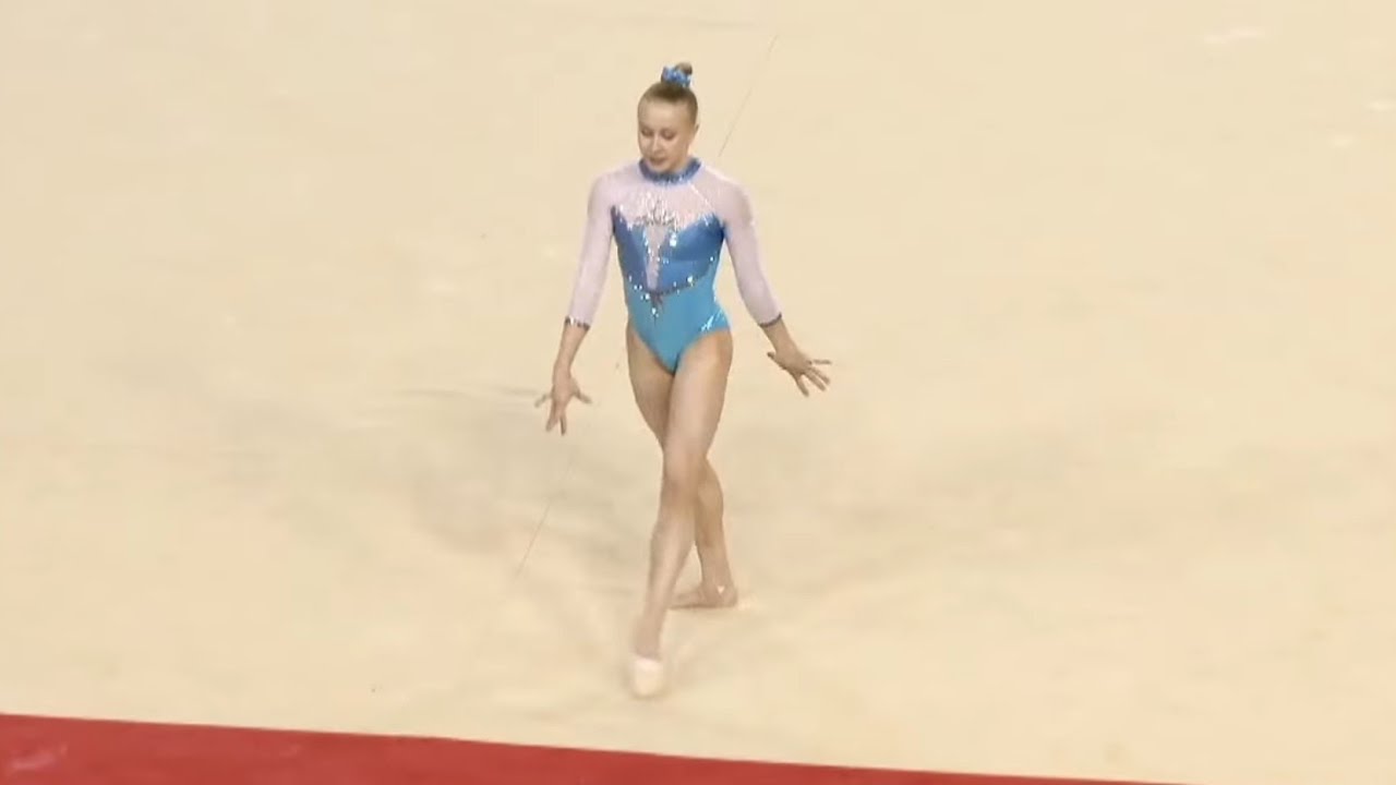 Viktoria Listunova - Michael Jackson Floor routine in Italy 🇮🇹 - Serie A1 - February 8th 2025