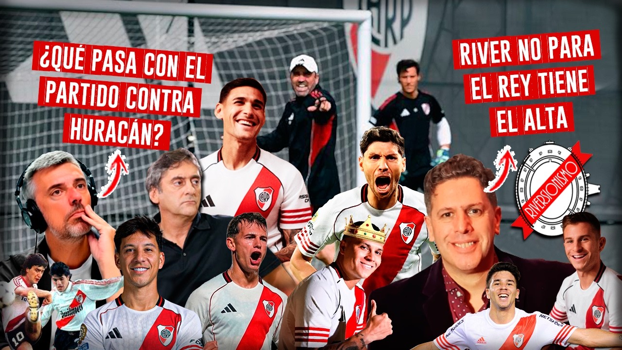 Las novedades del d&iacute;a de RIVER