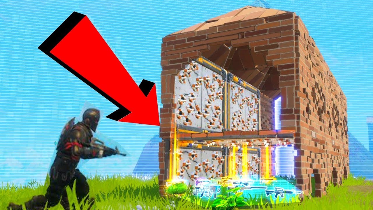 WE BUILT A LOOT TUNNEL OF DEATH! - Fortnite Battle Royale