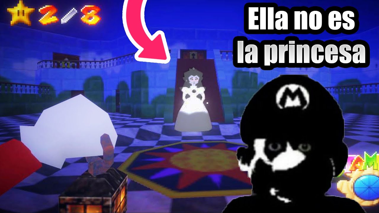 El Mario 64 de TERROR (no debí jugarlo) 😨- Another Princess is in our Castle