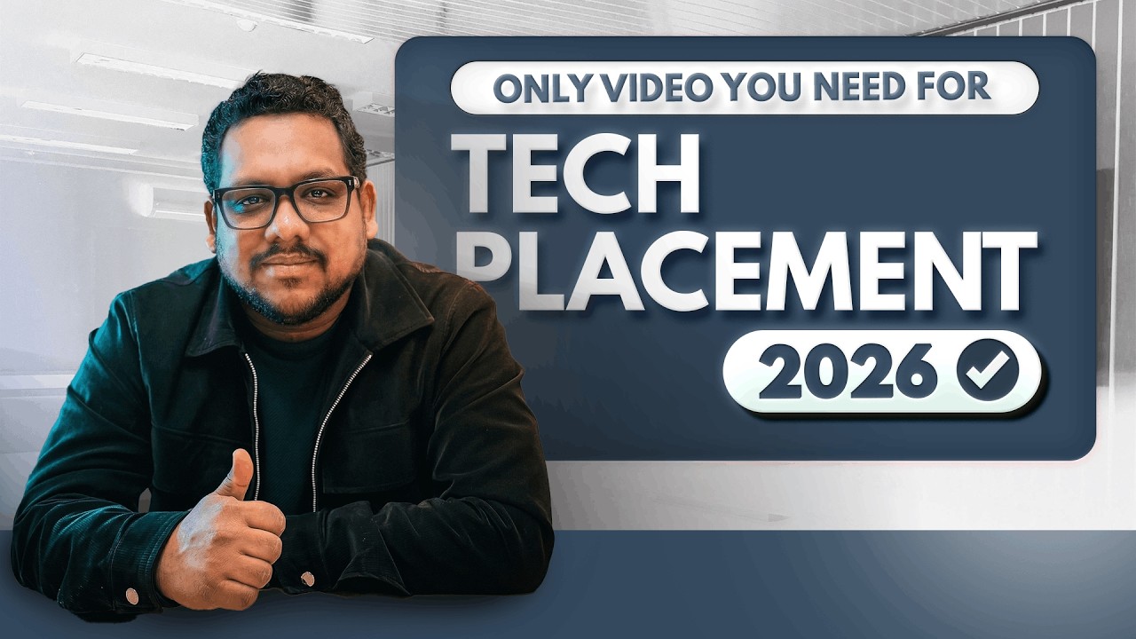 Last 3 Months Placement Strategy That Actually Works | Roadmap for BTech Students & Job Switchers