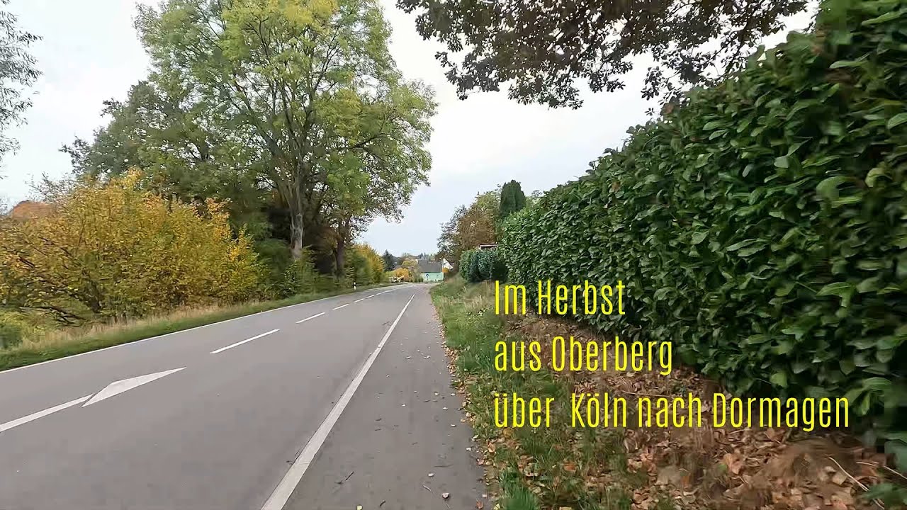 Radtour Bergisches Land - Von Berghausen nach Dormagen -
