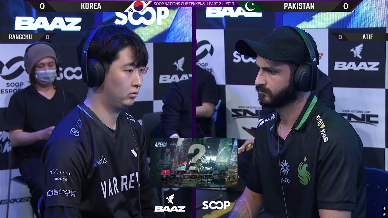 Tekken 8 - Rangchu (Kuma) vs Atif Butt (Dragunov) | Pakistan VS Korea SNC 2025 Championship Sunday
