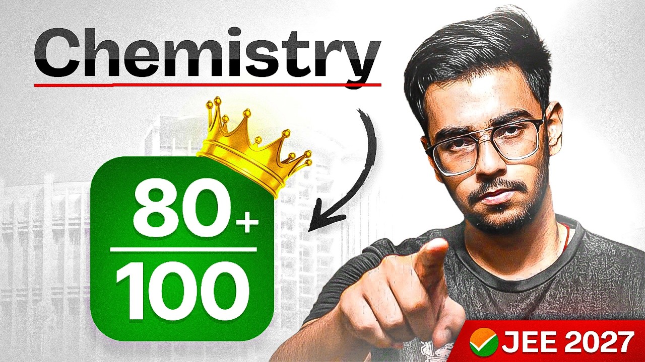 Master JEE Chemistry and complete all backlogs