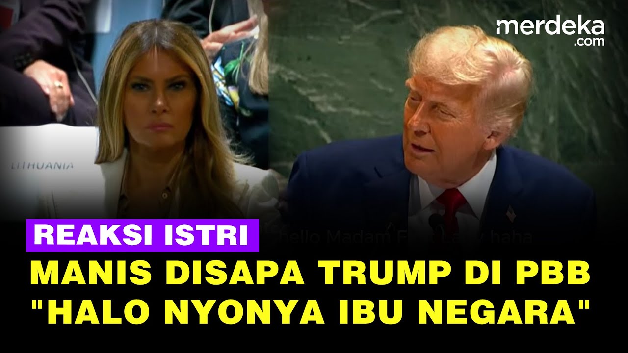 Momen Presiden Trump Sapa 